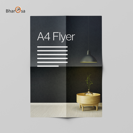 A4 | Full-Color Single-Side Flyer Printing on 128gsm Art/Matt Paper