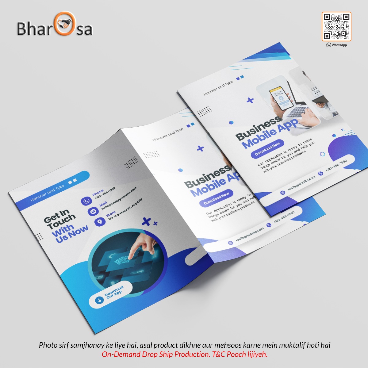 A5 | Bi-Fold Brochure Printing in Full Colors