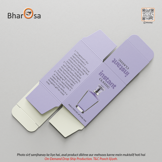 Minimal Rectangular Card Boxes – Bleach Card Material for Cosmetics & Perfumes