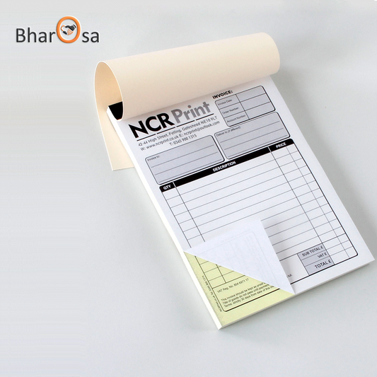 Carbon-less Paper 5.75 x 9 inches Size Bill Books