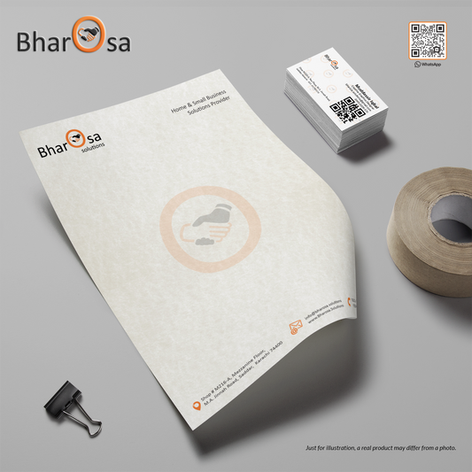 Premium Offset Printed Letterheads on Fancy Paper