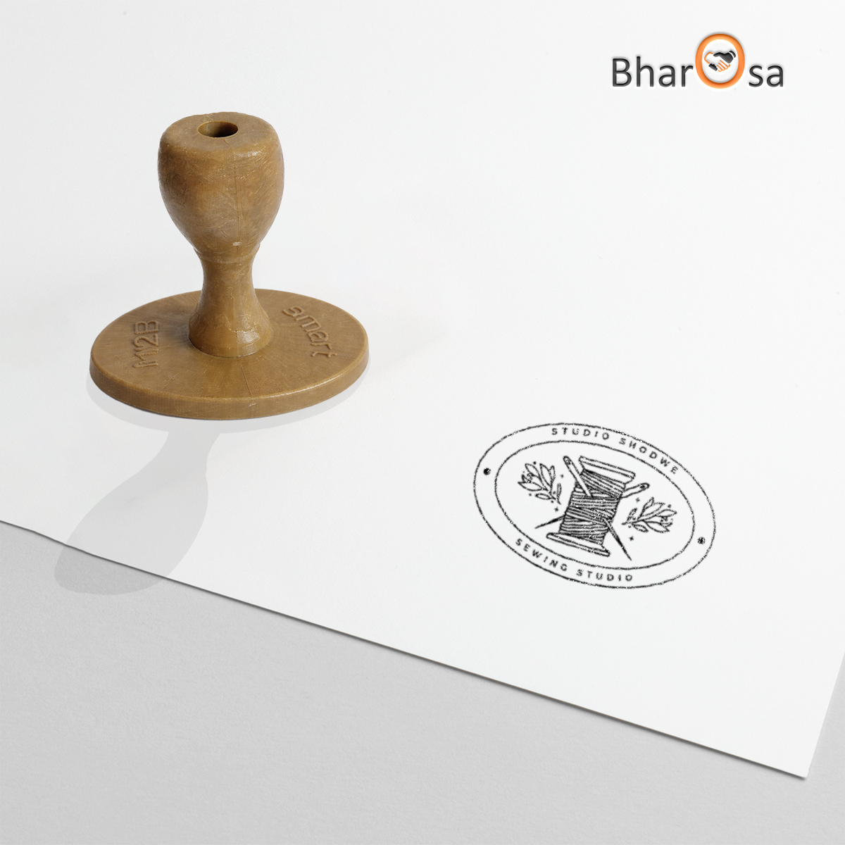 Traditional Oval Stamp Making Service | Affordable Pakistan