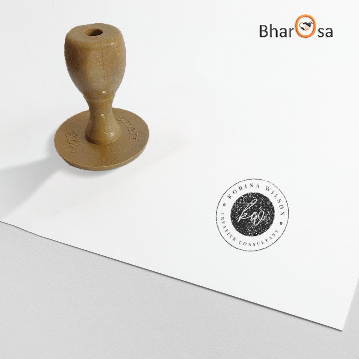 Traditional Rubber Stamp Maker Online | Customization and Logo