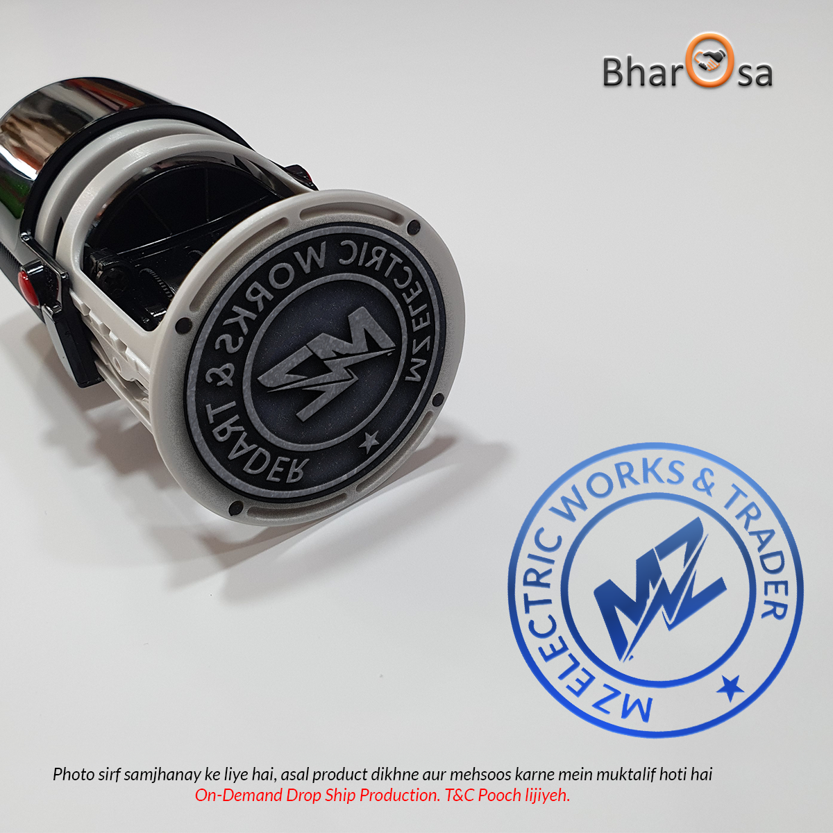 Self-Inking Round Stamp Making Service | Affordable Pakistan