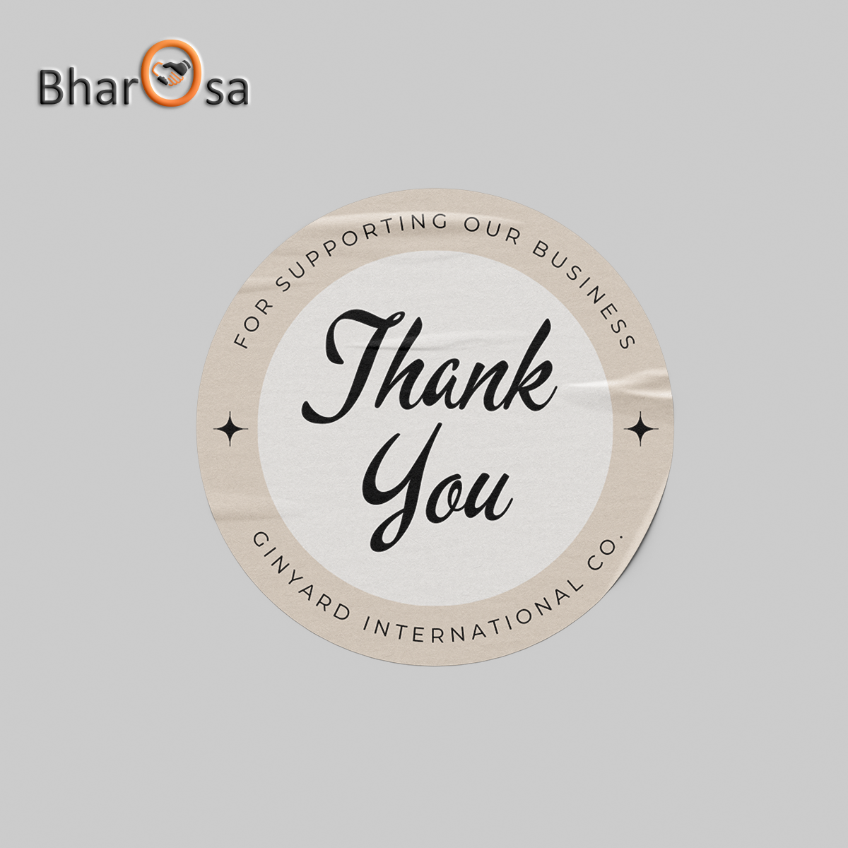 Round Stickers Printing Service | Affordable Rates Pakistan