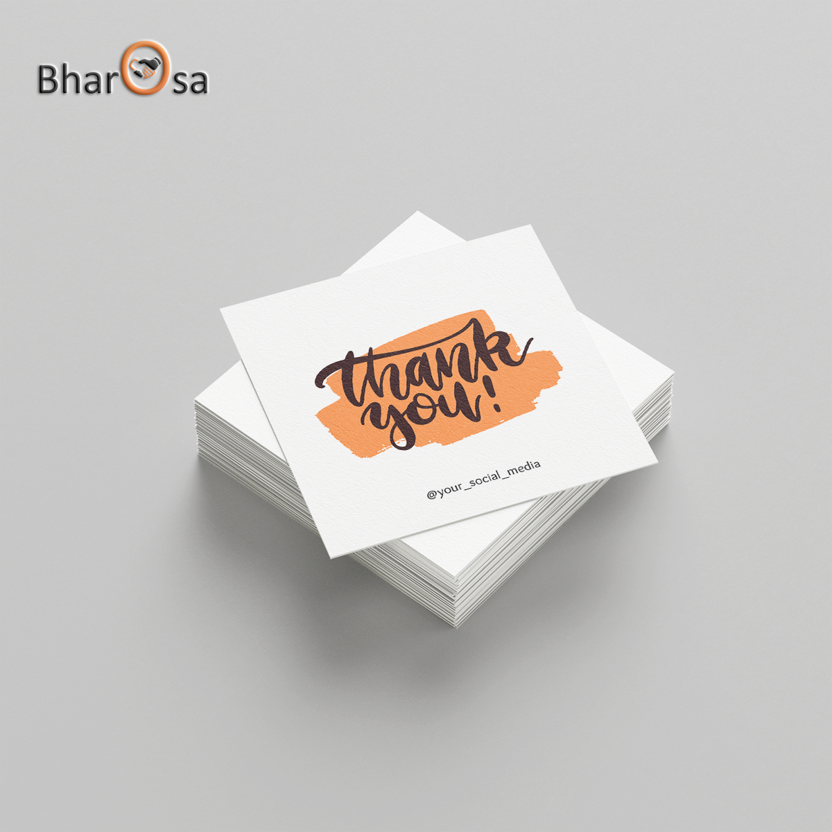 Business Thank You Cards Printing - 950 Cards | 3.5x4 inch