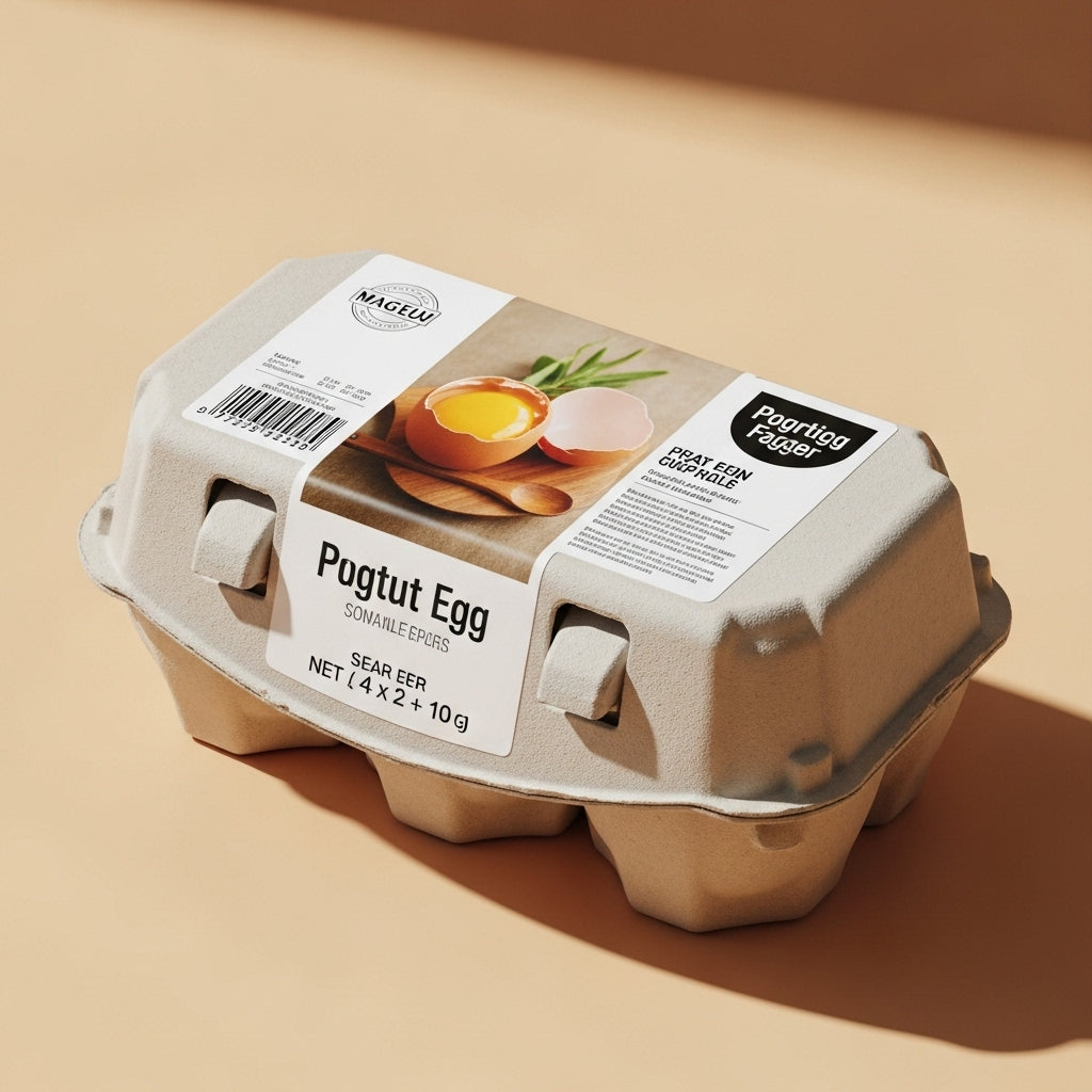 Egg Box Label Printing Service | Affordable Pakistan