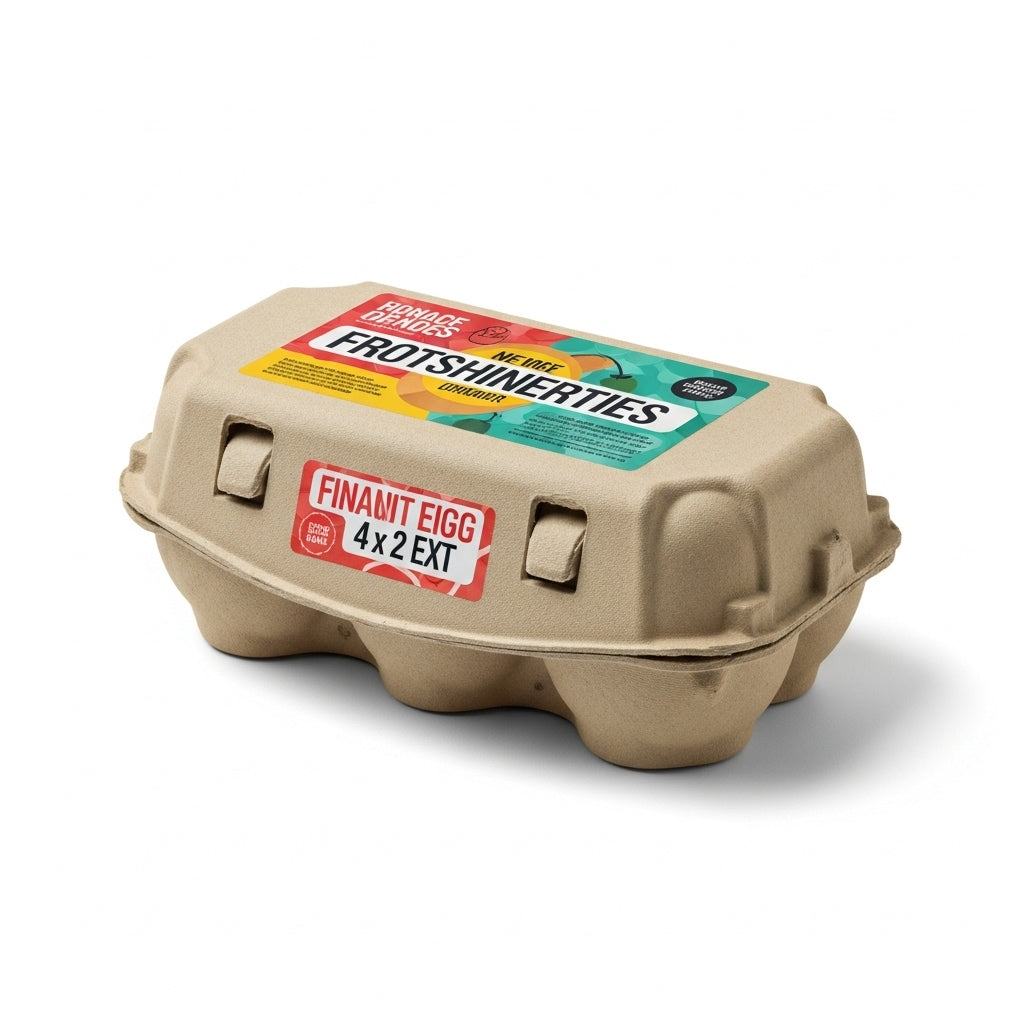Egg Box Label Printing Service | Affordable Pakistan