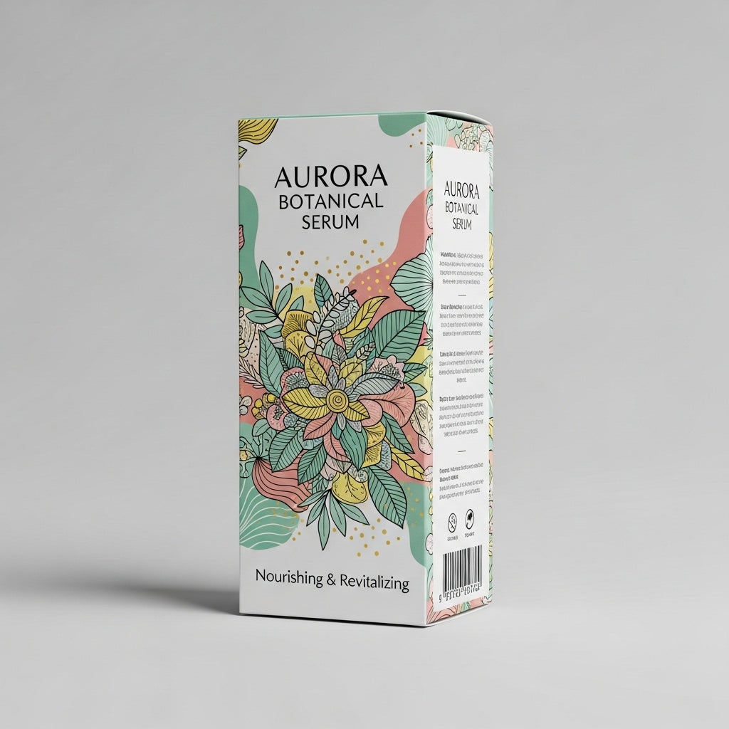 Serum Box Printing Service | Affordable 30ml Packaging