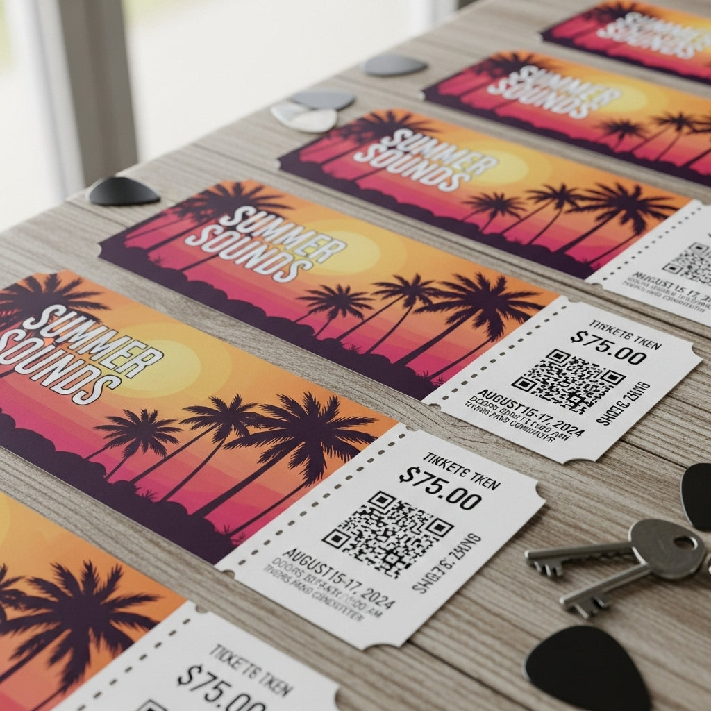 Event Ticket Printing Service | Affordable Rates Pakistan