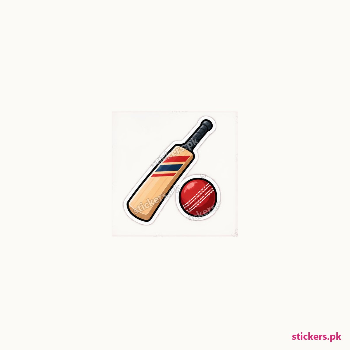 Boundary Bat die-cut sticker