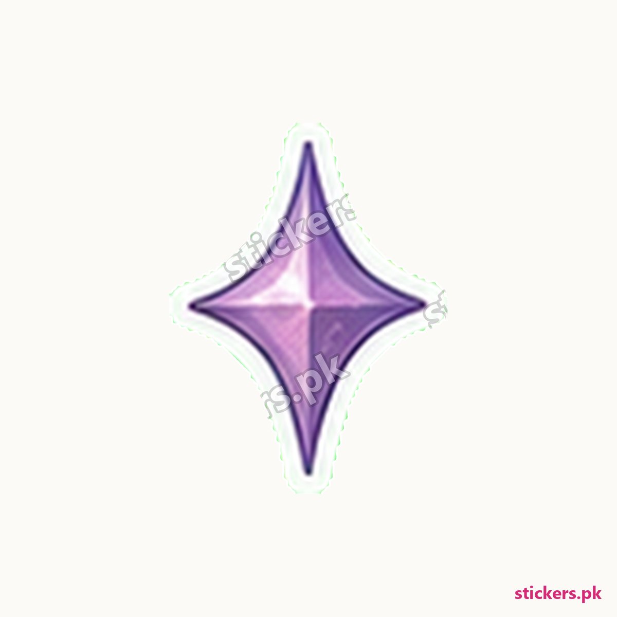 Starlight Sparkle Cluster Sticker die-cut sticker